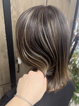 ヴィフ 大船(VIF) ハイライトカラーケアブリーチダブルカラー白髪ぼかし脱白髪染め