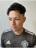 サイドグラデーションパーマ y