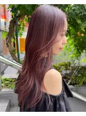 チェリーブラウン_カシスピンク_フェミニンロング