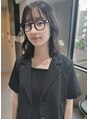 ブルー(Blue)&nbsp;王道のミディアムレイヤースタイル！お顔周りをこだわります。