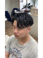ハニー(HONEY)&nbsp;ラルフカール/岡崎メンズパーマ/岡崎メンズカット/フェード