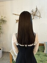 シーバイサイン(sea by Sign)&nbsp;ロング/オリーブカラー/酸熱トリートメント