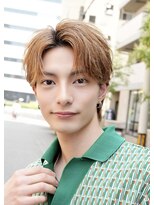 オーシャントーキョー 心斎橋(OCEAN TOKYO WEST)&nbsp;韓国ヘアニュアンスパーマカルマセンターパートコンマヘアウルフ