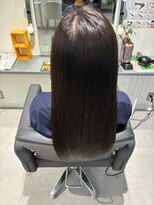 キング 梅田(K!ng)&nbsp;縮毛矯正髪質改善ハイライトレイヤーカット梅田美容室エクステ