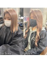 ラヴィキョート(Lavy kyoto)&nbsp;ハイトーンエクステ大人可愛い20代30代40代小顔レイヤー