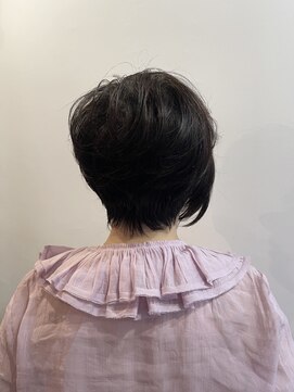 ピュアソウル(Pure Soul) 【カットで髪質改善】ニューヨークドライカット★くせ毛ショート