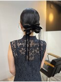 20代30代大人気♪暖色カラー×リボンアレンジ特別なイベント◎