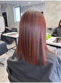 スモーキーピンク/チェリーピンク/トリートメントストレート