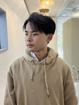メンズカット バイ ソイクフ(メンズカット by SOY-KUFU) 20代30代40代流行ツーブロック刈り上げスーツニュアンスパーマ