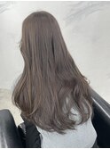 #グレージュカラー#ロングヘア