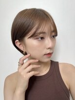 カロン バイ ジーナ 柏の葉キャンパス(Kalon by Zina)&nbsp;髪質改善＊前髪あり大人ショート＊美髪【Zina柏の葉キャンパス】