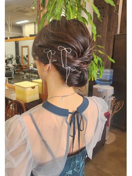 ベル(BELL) 短い髪の毛でも出来るヘアセット【BELL用賀・桜新町】