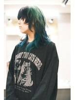 ディア(.eer)&nbsp;【.eer/ディア】青×緑×黒のブロックカラー