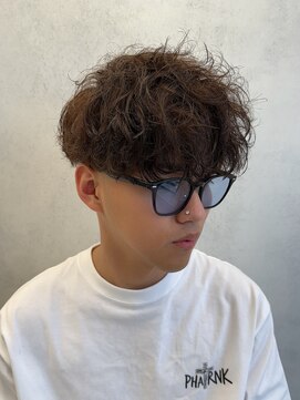 ルースト 西院店(ROOST) スペインカール×ブラウンカラー