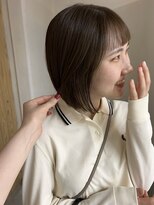透明感カラー/天神美容室/今泉美容室/ブリーチなしダブルカラー