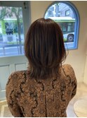 くびれミディアムレイヤー柔らかベージュ赤羽埼京線