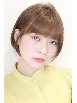 アイ(I.) 【 Ｉ. 】30代からのナチュラル前下がりショートボブ　川口