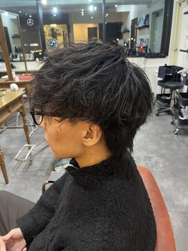 カット純(CUT純) 無造作ラフ感緩めパーマ