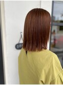 髪質改善/外ハネ/アッシュブラウン/30代40代50代/日進/東郷