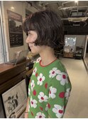 ミニボブ_ニュアンスパーマ