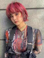 テトラ バイ ネオリーブ 横浜西口店(tetra by neolive)&nbsp;ウルフボブ　デザインカラー　インナーカラー　横浜N