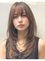 ジュール サウス 新宿南口(Joule South)&nbsp;顔周り/レイヤーカット/ブリーチなし/韓国レイヤー/前髪カット