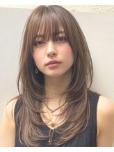 ジュール サウス 新宿南口(Joule South) 顔周り/レイヤーカット/ブリーチなし/韓国レイヤー/前髪カット