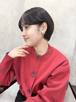 ロンドフルール 大宮東口(Lond fleur)&nbsp;くびれヘア/アプリコットオレンジ/レイヤー/ショートボブ/韓国