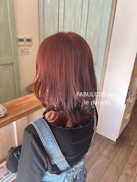 ルパラディ(leparadis) ［le paradis］多幸感maxの似合わせred♪♪