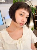 軽めボブ　