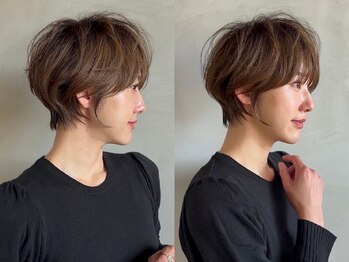 ヌーヌー 鶴ケ峰(nuu nuu)の写真/“似合わせ”を重視したカット技術が◎トレンドを取り入れた、お客様に似合うショートスタイルを実現します