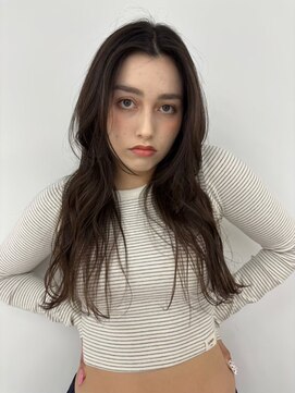 ユーフォリア 青山(Euphoria) 大人美人艶カラーベージュ小顔カット透明感レイヤーロング