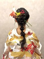 パズードコー(PSSD-CO.+5) カラー×和装タマネギポニー