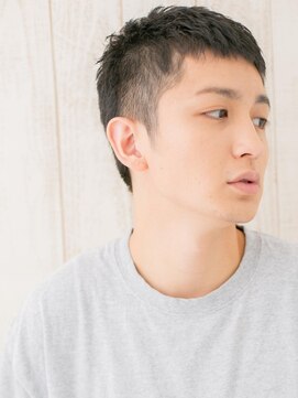 グルーミングサロン バーバー キャッスル 北浦和西口(Grooming salon Barber Castle) 20代30代ブラック清潔感リクルート爽やかフェードカットZ北浦和