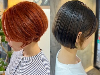 コルテ 反町店(corte)の写真/顔周りのデザインはお任せ！毛流れ・髪質・顔のラインに合わせたカットで横顔美人に♪[反町駅徒歩2分]