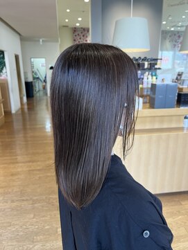 透明感UP♪オリーブブラウン/透明感カラー/大人カラー