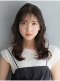 ナチュラルカールミディ/20代/30代/40代大人かわいい