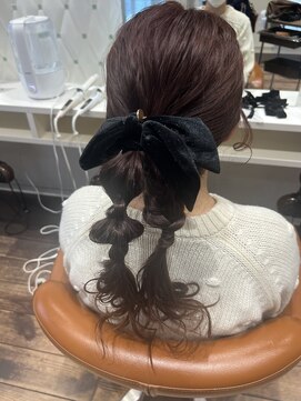 フレックスターバン(flex Turban) ポニーアレンジ