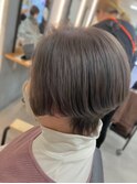 まとまりやすい丸みボブ