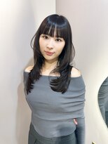 ナンバー 博多(Number) 10代20代30代大人気ロングレイヤー/ハッシュカット