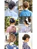 イベントに◎浴衣着付け&選べる5パターンヘアセット◎