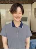 ショート×ひし形で小顔革命｜面長・丸顔も美バランスに/茅ヶ崎