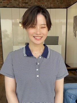 ホヌン 茅ヶ崎(Honnun) ショート×ひし形で小顔革命｜面長・丸顔も美バランスに/茅ヶ崎