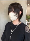 ウルフカット 韓国ヘア y2k