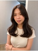 ダークアッシュ顔周りレイヤー20代~50代【西新大濠荒戸】