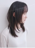 【松戸　テラカド】大人可愛いセミロングハッシュカットレイヤー