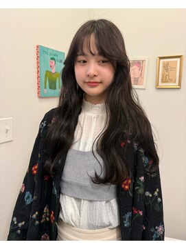 ユー セント(yew scent) 【栄】顔まわりレイヤー×韓国風ウェーブ