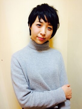 ラウンジ モリオ イケブクロ(Lounge MORIO Ikebukuro) 【morio池袋】黒髪タイトショート