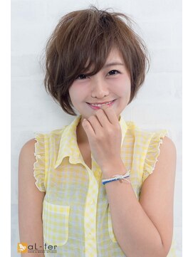アルターリアン(aL ter LieN) 【aL-ter LieN TAKU】小顔カット☆束間ショート 千葉