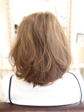 シェア(SHARE hair make works) 【SHARE】★お客様スナップ★３Dカラー柔らかボブ